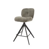 Barstoel comfort draaibaar. VPE2 / Boucle taupe