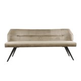 Eetkamerbank 180 pull / Champagne velours