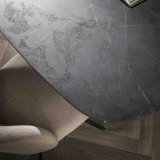 Eetkamertafel 215 deens ovaal / 3D Melamine slate stone
