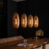 Hanglamp 4L cosmic / Brons antiek