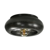 Plafondlamp sky Ø42 / Zwart nikkel