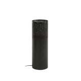 Vloerlamp Ø20 cilinder 60cm / Zwart nikkel