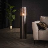 Vloerlamp Ø25 cilinder 120cm / Zwart nikkel