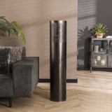Vloerlamp Ø25 cilinder 120cm / Zwart nikkel