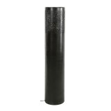 Vloerlamp Ø25 cilinder 120cm / Zwart nikkel