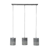 Hanglamp 3xØ20 cilinder / Grijs