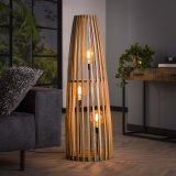 Vloerlamp 3L launch / Massief mango naturel