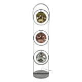 Vloerlamp 3L stellar / Oud zilver