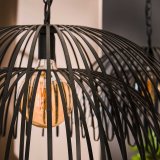 Hanglamp 2L Bend / Charcoal