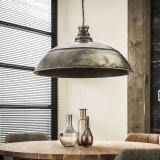 Hanglamp Ø80 industry / Oud zilver