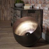 Tafellamp Ø50 basket XL / Zwart nikkel