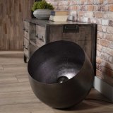 Tafellamp Ø50 basket XL / Zwart nikkel