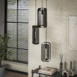 Hanglamp 3L mesh rotate / Artic zwart