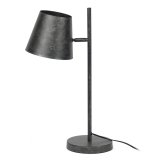 Tafellamp 1L verstelbare metalen kap / Charcoal