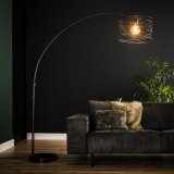 Booglamp Ø45 curl / Charcoal