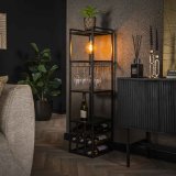 Wijnreklamp decorate / Charcoal