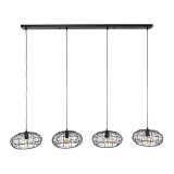 Hanglamp 4L connect XL / Zwart bruin