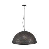 Hanglamp Ø70 punch / Zwart bruin