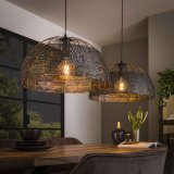 Hanglamp 2L armor Ø60 / Zwart bruin