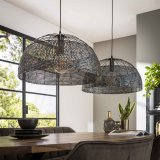 Hanglamp 2L armor Ø60 / Zwart bruin