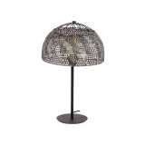 Tafellamp Ø35 armor open / Zwart bruin