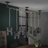 Hanglamp 7L twist wikkel XL / Slate grey