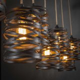 Hanglamp 7L twist wikkel XL / Slate grey