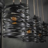Hanglamp 7L twist wikkel XL / Slate grey
