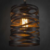 Hanglamp 7L twist wikkel XL / Slate grey