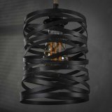 Hanglamp 7L twist wikkel XL / Slate grey