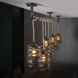 Hanglamp 7L twist wikkel XL / Slate grey
