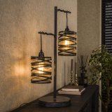 Tafellamp 2L spindle / Slate grey