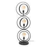 Vloerlamp 3L Turn around / Charcoal