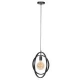 Hanglamp 1L Turn around / Charcoal