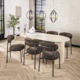 Hanglamp 3L Turn around / Charcoal