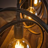Hanglamp 3L Turn around / Charcoal
