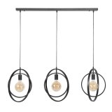 Hanglamp 3L Turn around / Charcoal