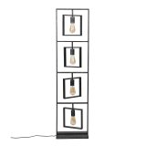 Vloerlamp 4L Turn square / Charcoal