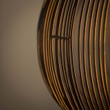 Hanglamp Ø70 copper twist / Zwart nikkel