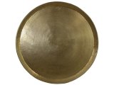 Bord Benfito goud metaal, 50 cm