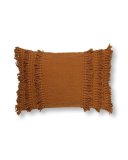 Sierkussen Lagarto fara 40 x 60 tobacco brown