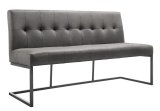 Eetkamerbank Oro 170 cm dark grey