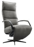 Relaxfauteuil Moio HR-schuim zitting antraciet