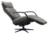 Relaxfauteuil Moio HR-schuim zitting antraciet