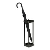 Paraplubak Ravino zwart metaal, 15x15x55 cm