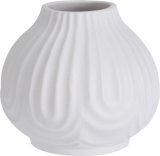 Vaas Bornio wit, Ø12 cm