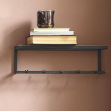 Kapstok Indra licht eiken, 51x29x16 cm