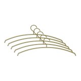 Kledinghanger Selvo messing glans, 49x1x16 cm