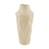 Vaas Manerba gebroken wit, Ø15,5x35 cm