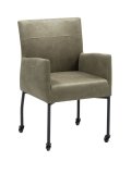 Eetkamerstoel Barola moss microvezel